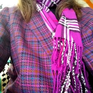 Vintage Sag Harbor, size 12, purple plaid